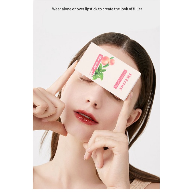 [Hàng mới về] Hộp 20 tăm cotton son môi dạng lỏng màu đỏ