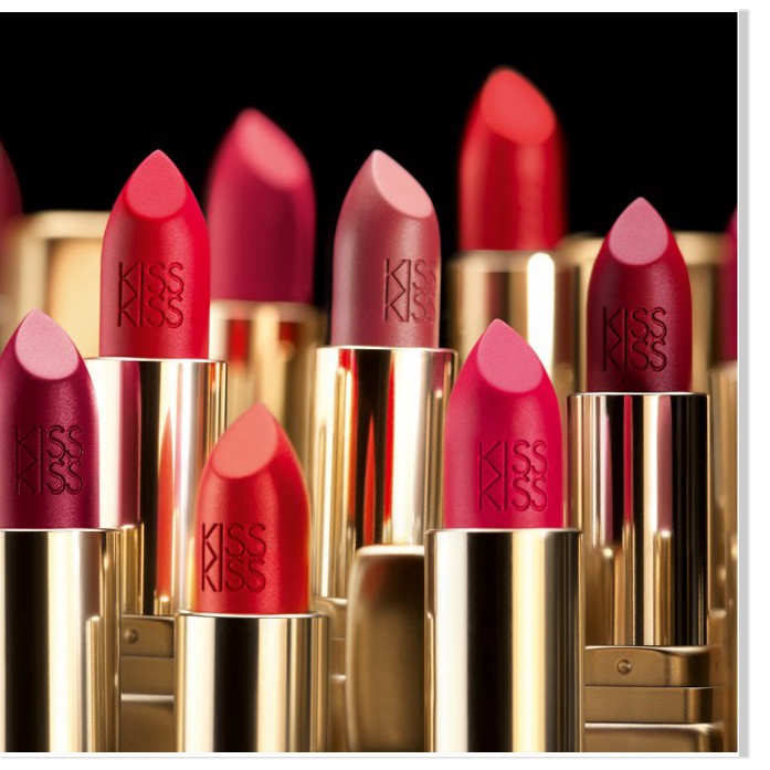 [Mã giảm giá] Son Guerlain Kiss Kiss Matte màu M347 Zesty Orange