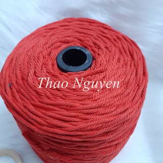 Dây thừng se macrame  - size 5mm. Nhiều màu sắc