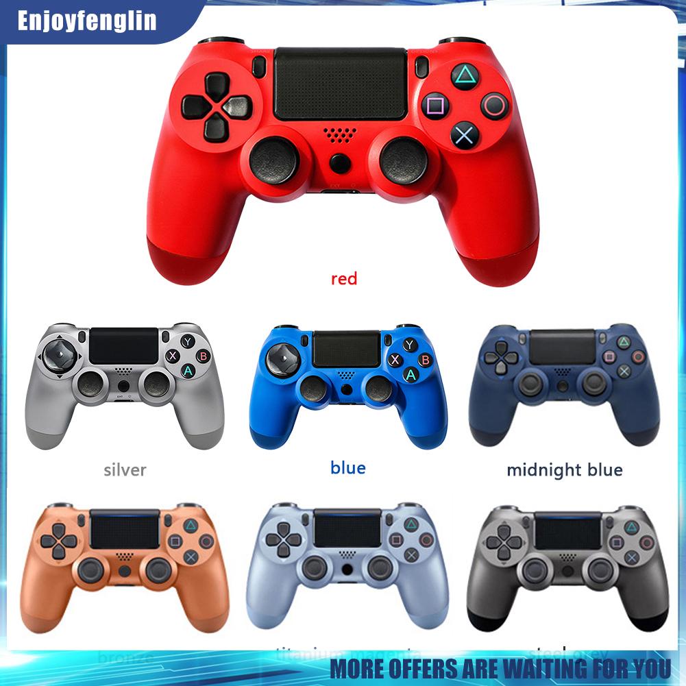 （Enjoyfenglin） 6-Axis Vibration Wireless Joystick for PS4 LED Bluetooth-compatible 4.0 Controller