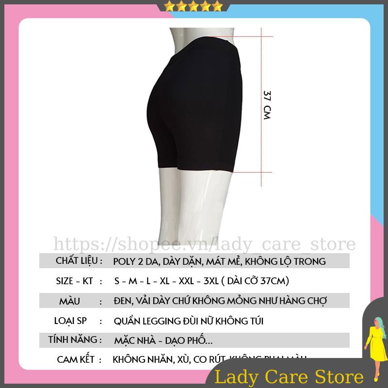 Quần legging đùi nữ bigsize biker short, quần legging nữ thái cao cấp dày dặn cạp cao lưng cao đen nâng mông BSM341 | BigBuy360 - bigbuy360.vn