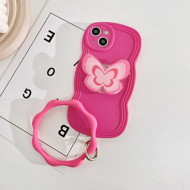 Ốp Điện Thoại tpu Mềm Họa Tiết Ruy Băng Thắt Nơ Gắn Nhẫn Đỡ Cho Iphone 12 pro max 11 pro max xs max xr x 13promax