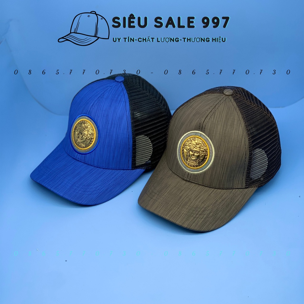 NÓN KẾT HỌA TIẾT VÂN GỖ DA LOGO VÊ SA XÌ THỜI TRANG CAO CẤP FORM ĐẸP