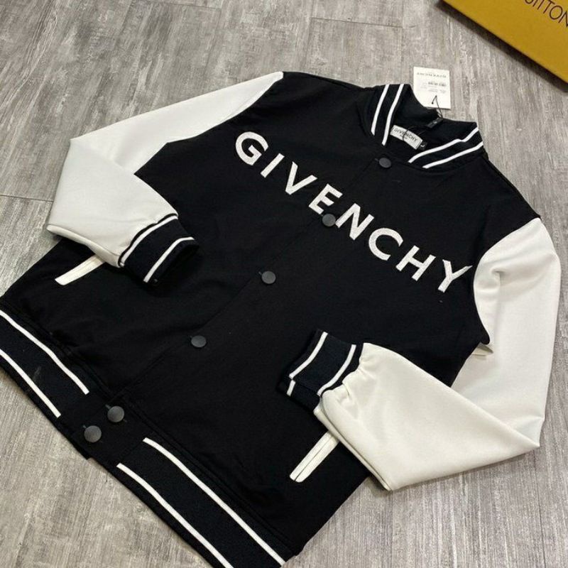 Áo Khoác Bomber Gi Ven cúc bấm nam nữJacket Unisex Chất nỉ vs gió Form &lt;55kgÁo Bóng Chày Phong cách Thể thao