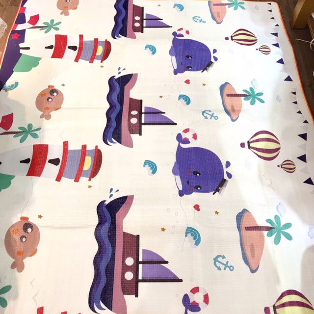 Thảm xốp 2 mặt 1.8x2m cho bé vui chơi an toàn