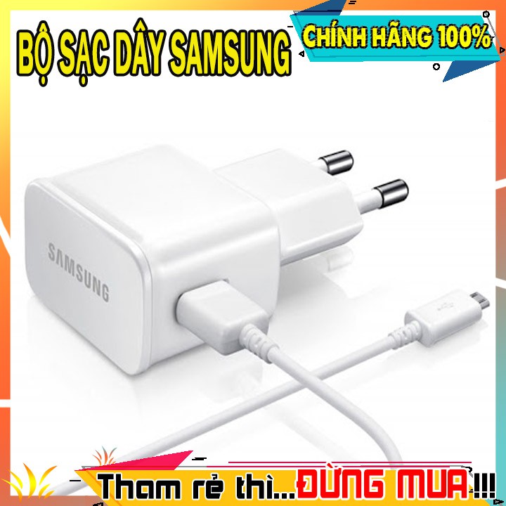 [Top tìm kiếm ] BỘ SẠC SAMSUNG CAO CẤP + TẶNG KÈM O1 CAP SẠC MICRUSB