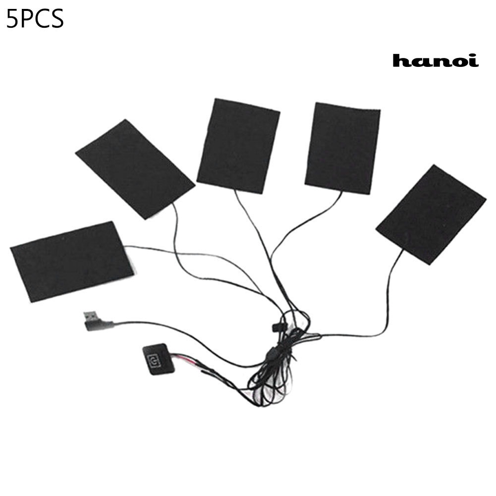 Áo Khoác Sưởi Ấm Mùa Đông Bằng Điện Usb 5v