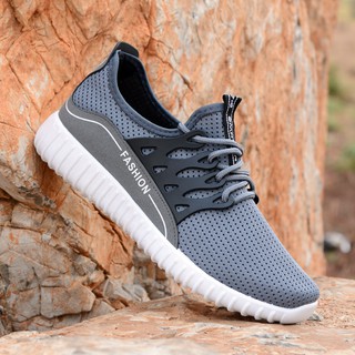 Giày Nam Sneaker  POSA PSSP005 (Xám)
