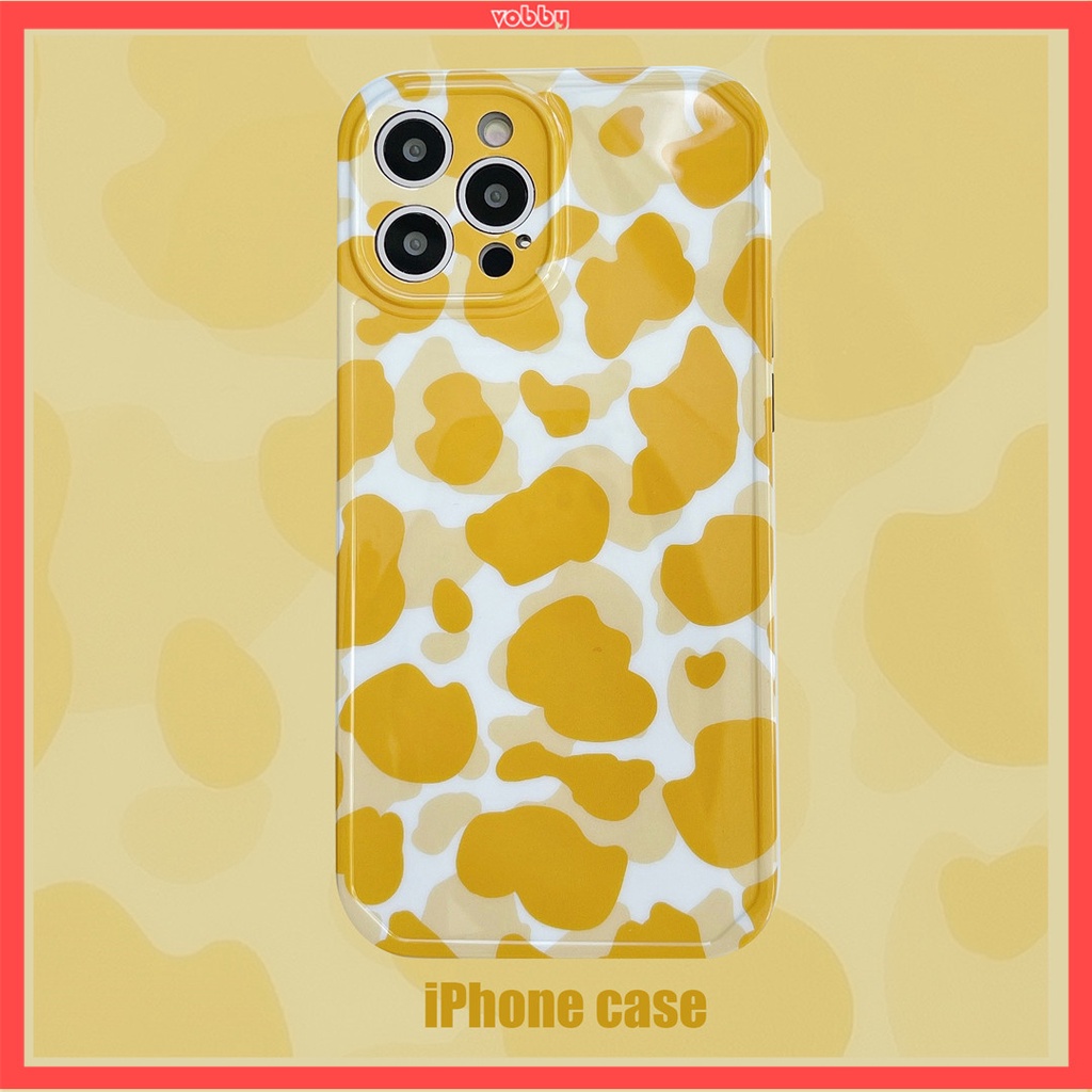 Mềm Ốp Điện Thoại Nhựa Dẻo Họa Tiết Hoạt Hình Màu Vàng Dễ Thương Cho Iphone12 Mini 11 Pro Max 7 / 8plus Se2020 X / Xs Xr Xsmax | BigBuy360 - bigbuy360.vn
