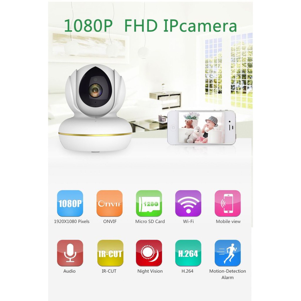 CAMERA WIFI VSTARCAM - C22S - Full HD 1080P