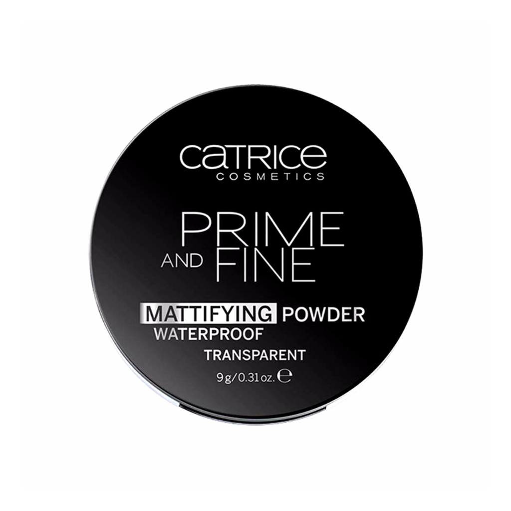 Phấn Phủ Catrice Prime And Fine Mattifying Powder Waterproof Transparent 9gr