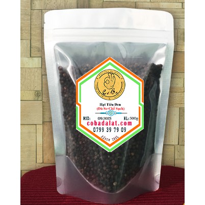 Hạt Tiêu Đen 500g Hữu Cơ ( ĐÃ SƠ CHẾ - SẠCH - AN TOÀN VÀ DUY NHẤT THỊ TRƯỜNG )