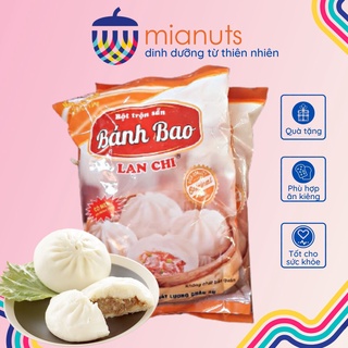 Bột bánh bao trộn sẵn, bột bánh bao Lan Chi tiện sử dụng, làm bữa sáng trong một nốt nhạc
