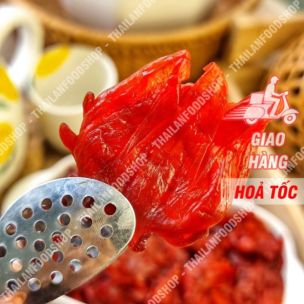 Mứt Hoa Hồng Đà Lạt (Mứt Hibiscus) Lon 500gr
