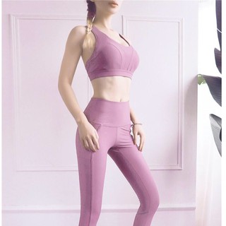 Set bộ quần áo thể thao nữ siêu xinh - đồ tập gym, yoga nữ