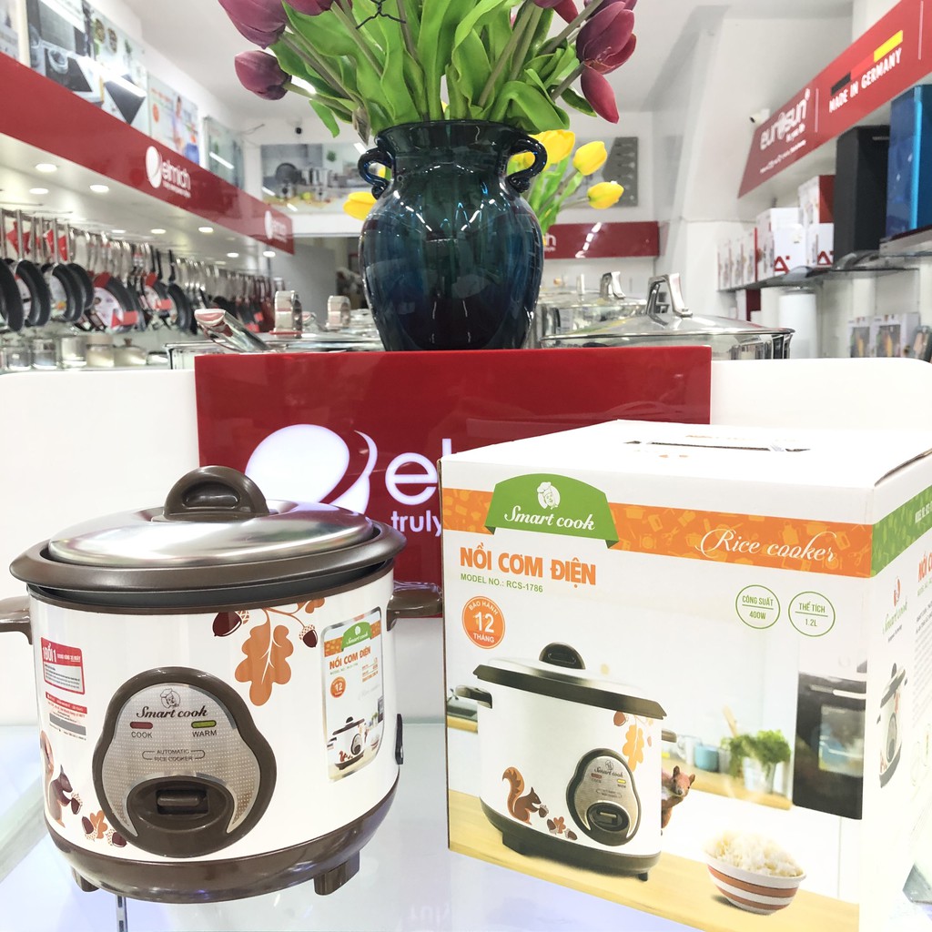 Nồi Cơm Điện SmartCook 1.2L RCS 1786 Đa Năng