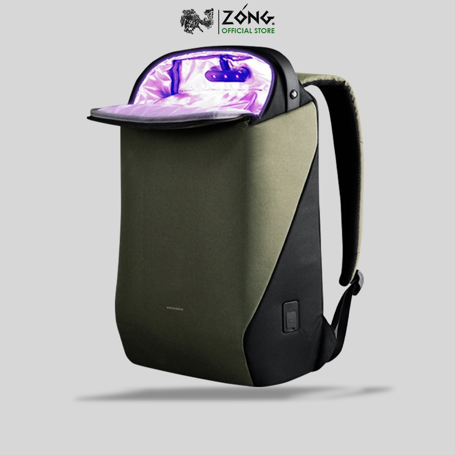 ZÓNG® Balo Laptop KINGSONS Safebox (Khử khuẩn UV LED)