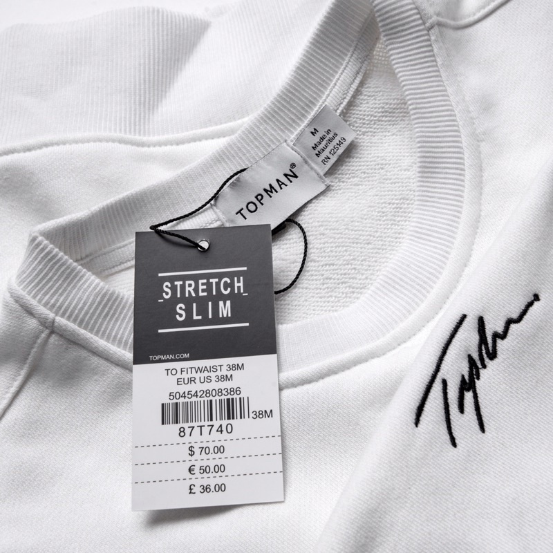 Bộ thể thao nam dài tay màu trắng, chất nỉ da cá hàng VNXK. Bộ nỉ dài tay nam