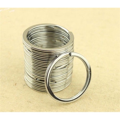 Set 10 móc khóa khoen tròn cao cấp chuyên dụng 30mm