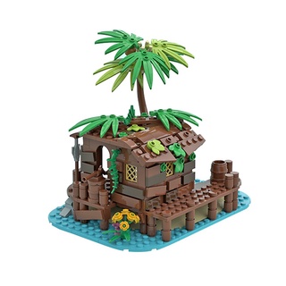 Moc Set of 166 Lego Shed Pirates Movie Characters / 21322