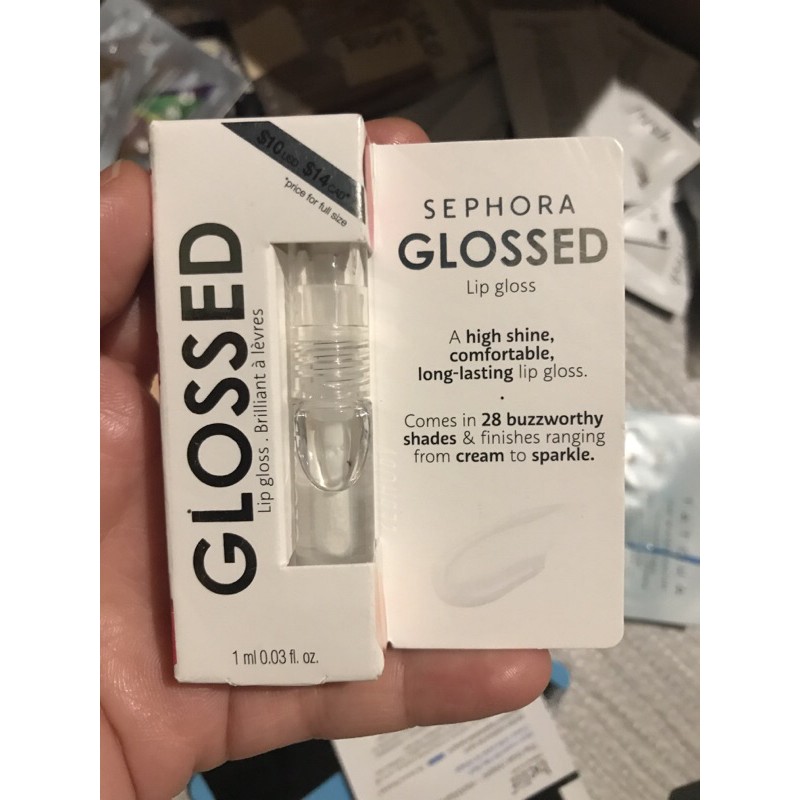 Mini Size 1ML son bóng Sephora Glossed lip Gloss