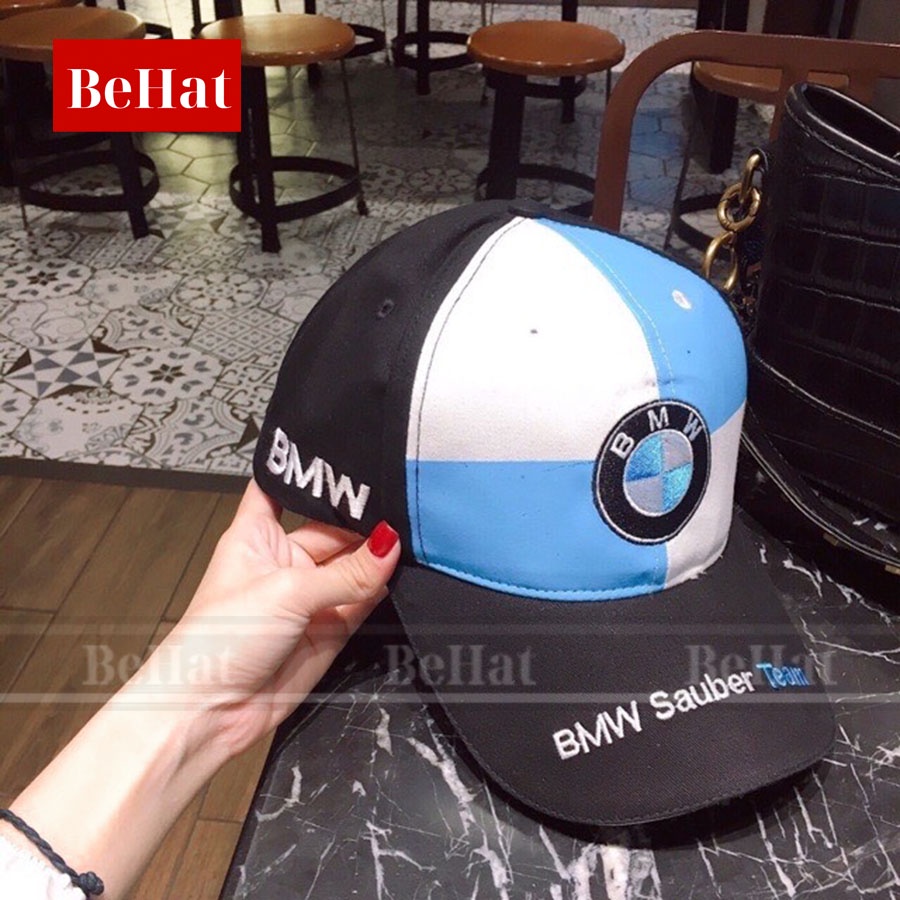 Mũ Lưỡi Trai Siêu Xe BMW Cao Cấp, Hàng Xuất, Chất Liệu Dày, Đầy Đủ Tem