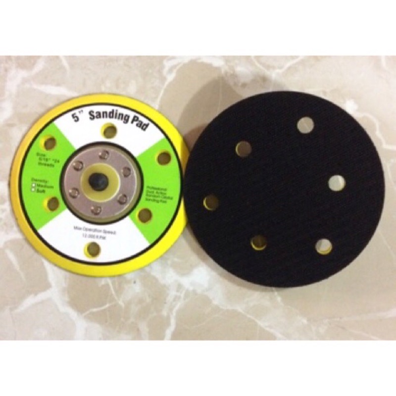 ĐẾ CHÀ NHÁM GAI CAO CẤP ĐƯỜNG KÍNH 125MM = 5 INCH  ĐÀI LOAN