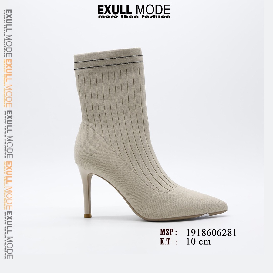 Giày Boot Nữ cao gót tôn dáng chất liệu mềm mại đi ôm chân dễ chịu, chính hãng Exull Mode 1918606281