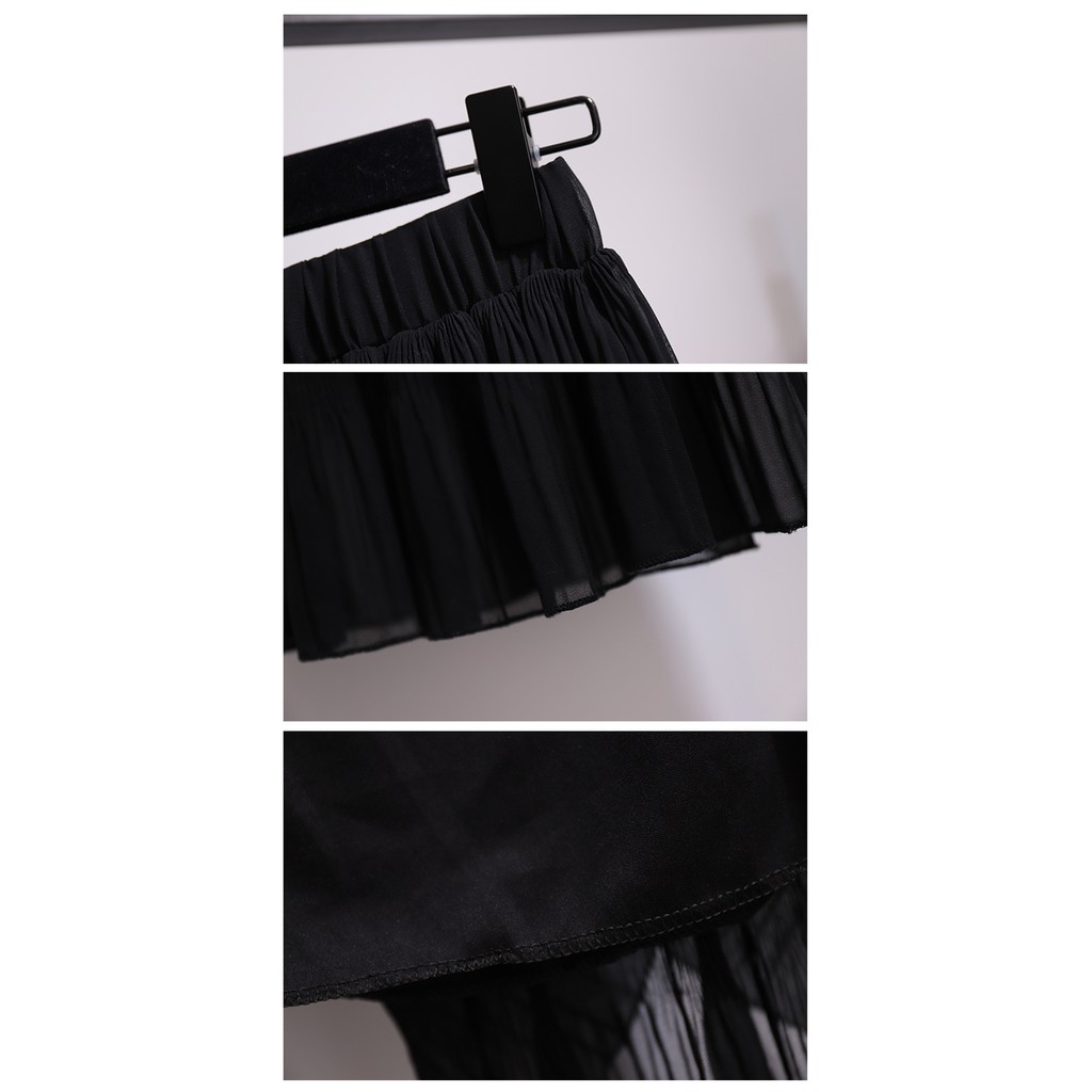 Chân váy xòe dáng dài nhẹ nhàng tinh tế VAY82 Free size