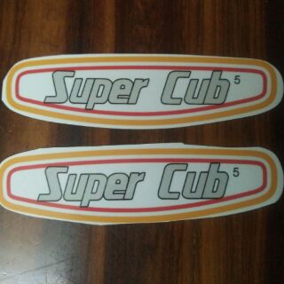 Bộ tem dán bình xăng Cub 80