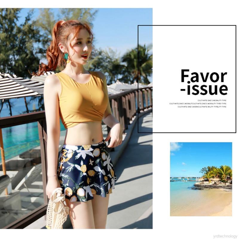 Korean Version Women Three-piece Suit Sweet Bikini | BigBuy360 - bigbuy360.vn