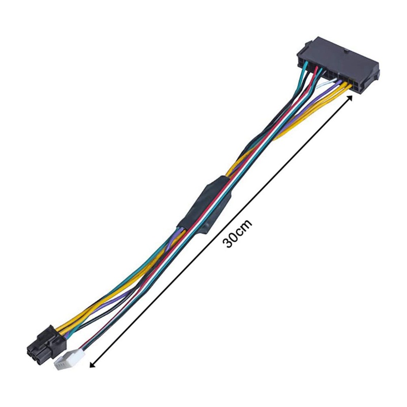 24 Pin to 6 Pin PCI-E ATX Main Power Adapter Cable for HP Z230 Z220 SFF Workstation Motherboard