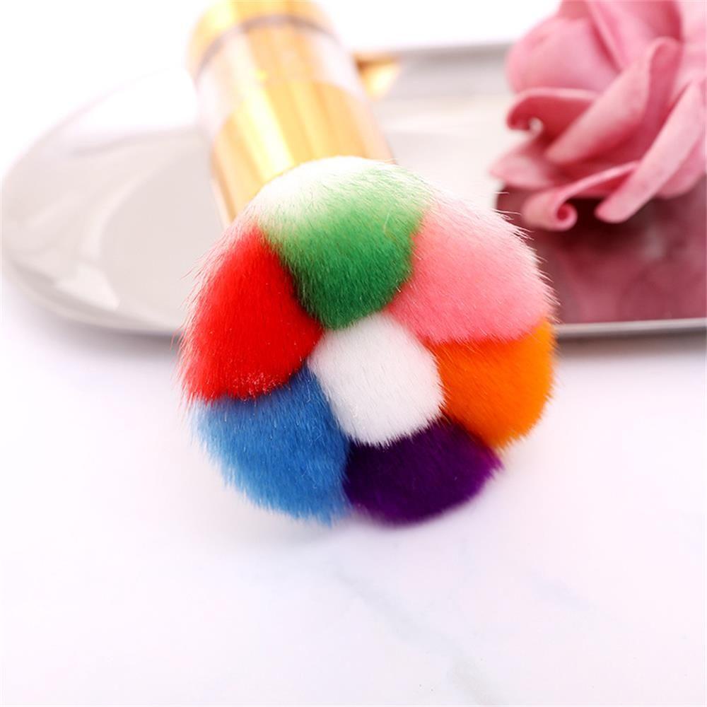 JUNE Cọ Phủi Bụi Móng Tay Đính Hạt Giả Kim Cương