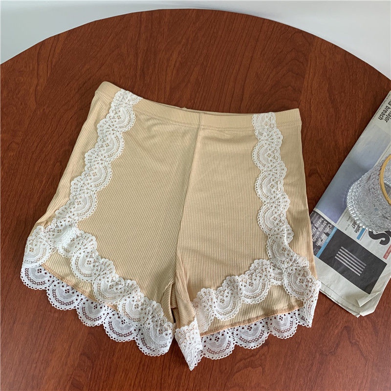 COZOK Quần Mặc Trong Váy Viền Ren Thời Trang