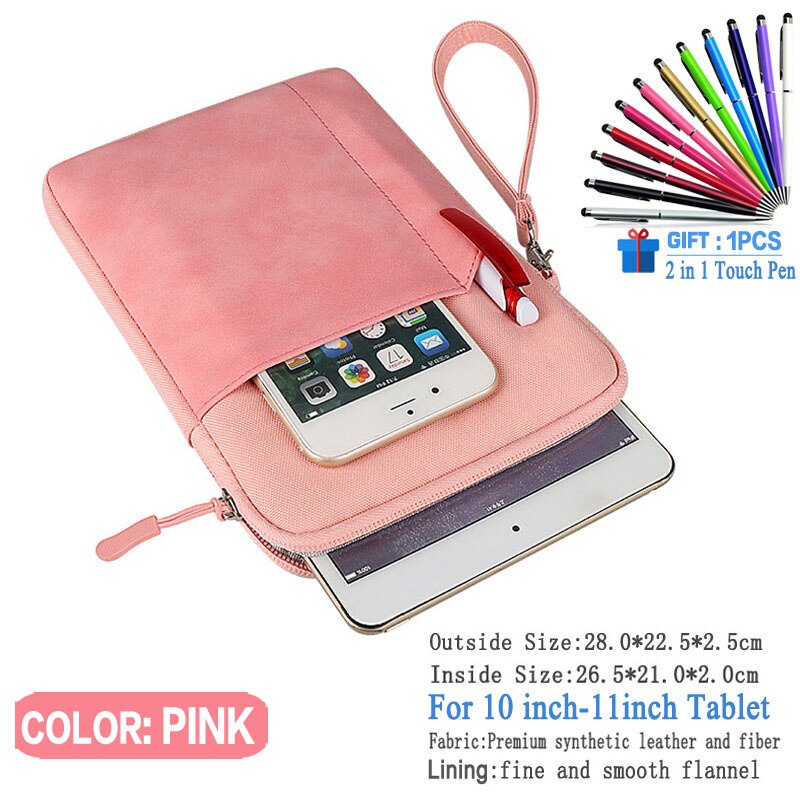 Túi Đựng Máy Tính Bảng Chống Nước Chống Sốc Cho Apple Ipad 10.2 9.7 Samsung S7 2021 Ipad Pro 11 10.5 Air 4 10.9 Ốp