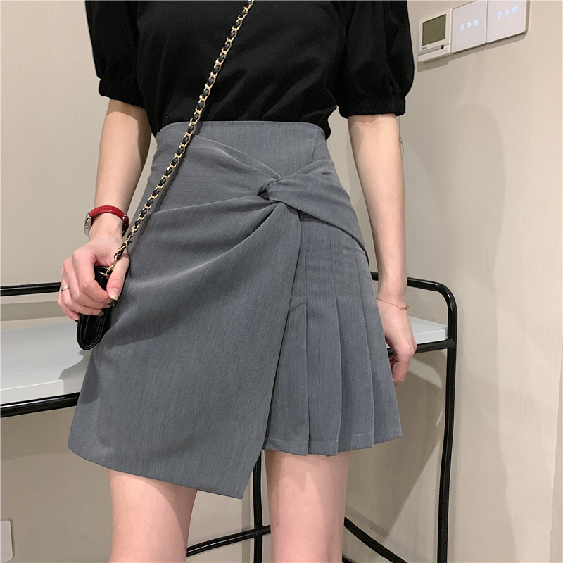 Chân Váy Chữ A Lưng Cao Xếp Ly Xinh Xắn Thời Trang | BigBuy360 - bigbuy360.vn