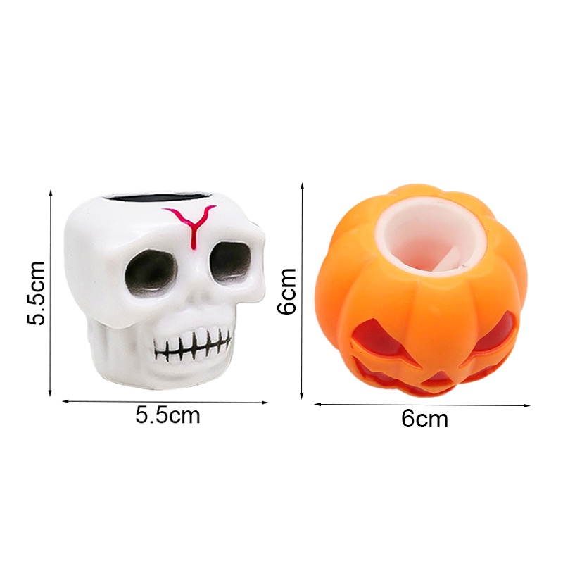 Bóng Cao Su Hình Ma Bí Ngô Trang Trí Halloween