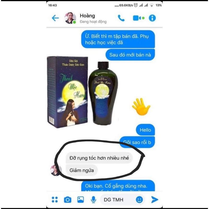 Dầu gội thảo dược rụng tóc, nấm da đầu Thanh_Mộc_Hương _ cam kết chuẩn công ty | BigBuy360 - bigbuy360.vn