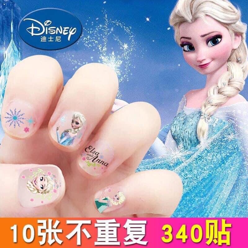 sticker dán móng tay cho bé set 10 miếng-340 hình