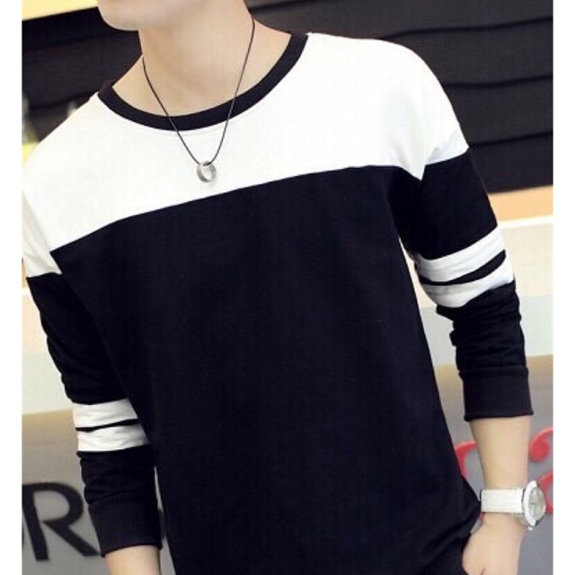 Áo thun nam Hàn quốc tay dài hot