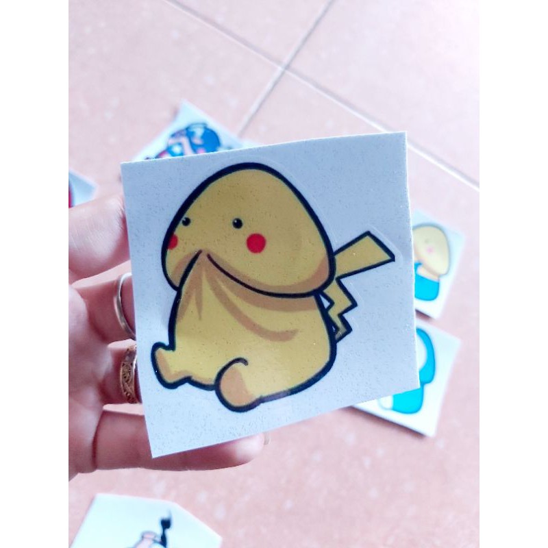 Tem Decal Sticker Con Ciu Cute Độc Lạ, Dán Xe, Nón, ĐT Giá Rẻ