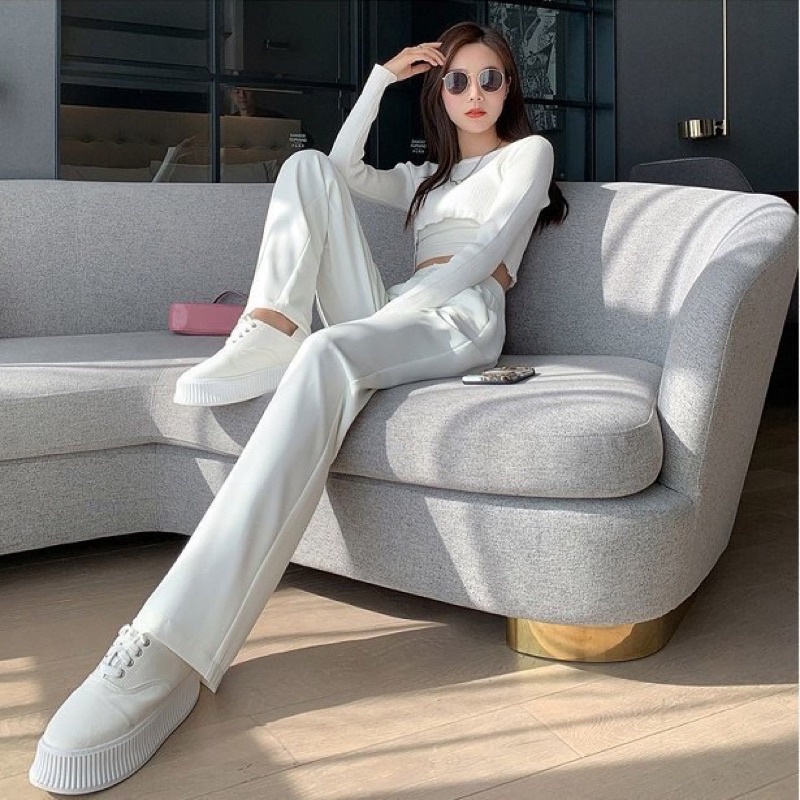 QUẦN TÂY SUÔNG ỐNG RỘNG LƯNG CAO BIGSIZE (BÈO BÉO BIGSIZE)