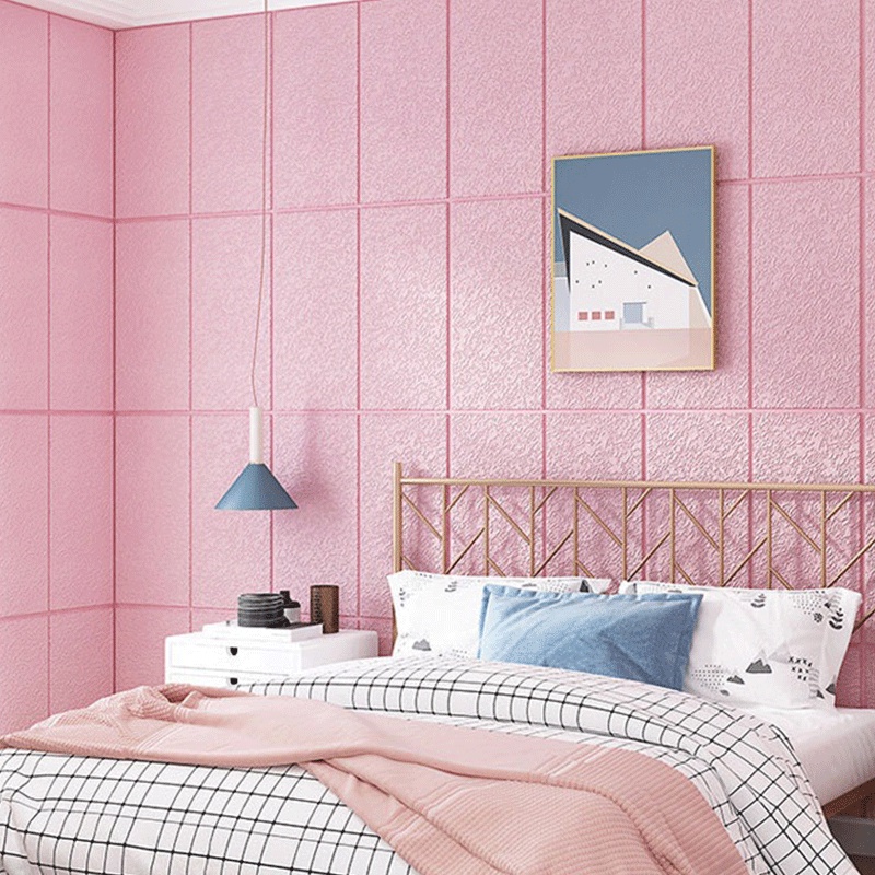 Giấy Dán Tường 3D Tự Dính Chống Thấm Nước Cách Âm Trang Trí Phòng Khách / Phòng Ngủ