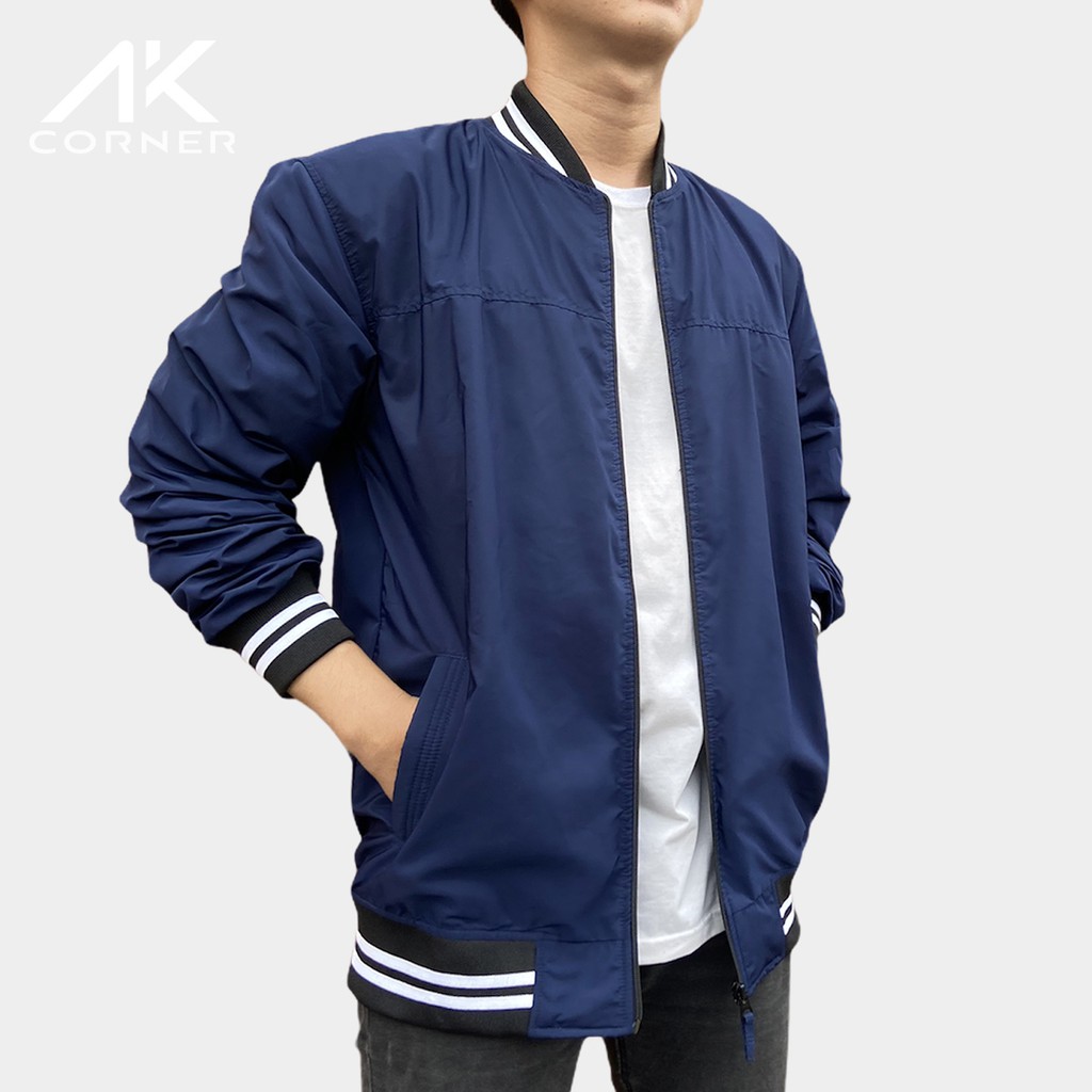 [Ảnh thật 100%] ÁO KHOÁC BOMBER NAM - 2 lớp cao cấp - Style Hàn Quốc