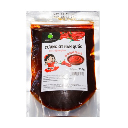 [COMBO] 500g Bánh Gạo Tokbokki Hàn Quốc kèm 230g sốt tương ớt Hàn Quốc