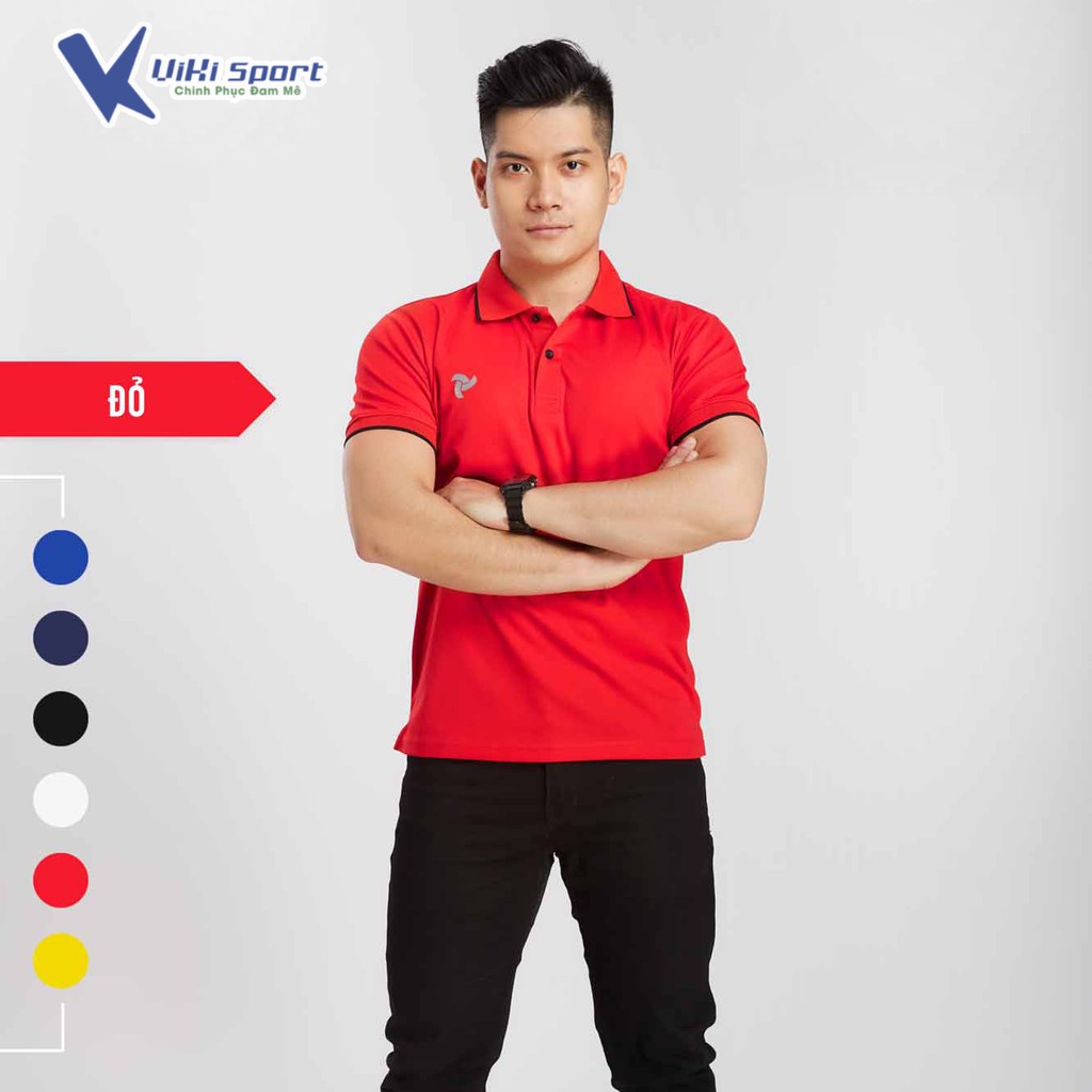 Áo Thun Polo Just Play Camaro Đỏ - ViKi Sport