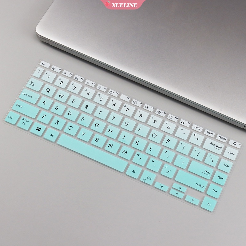 Vỏ bảo vệ bàn phím máy tính Asus 14 Inch bằng silicon mềm trong suốt chống bụi chống thấm nước