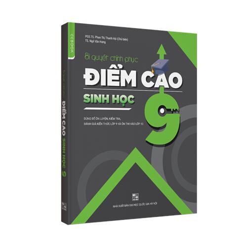 Sách - Combo Bí quyết chinh phục điểm cao Toán 9 ( tập 1 + tập 2 ) - Hóa Học 9 - Sinh Học 9