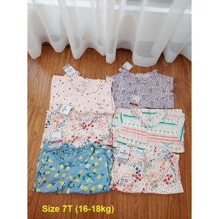 Combo 3 bộ dài tay bánh bèo, 4 bộ bozip, 2 set tất cho bé gái
