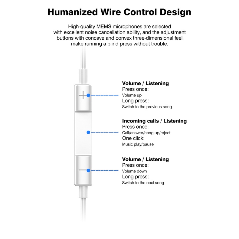 Tai Nghe Có Dây Và Mic Dành Cho apple phone 11 12 plus x xs max